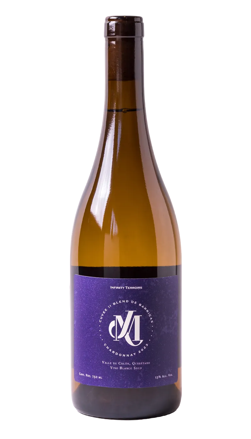 Botella de J&M Chardonnay