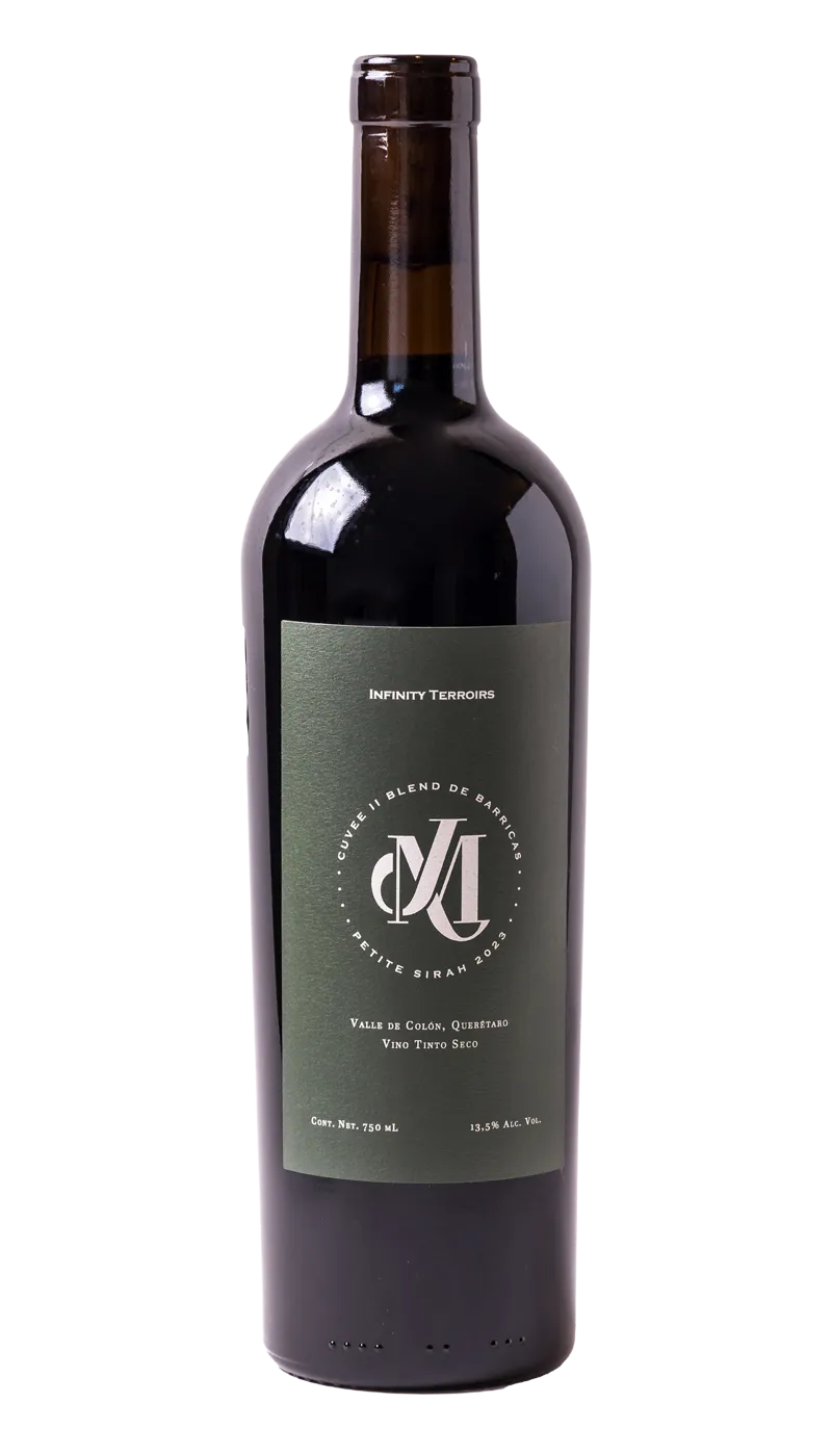 Botella de J&M Petite Sirah
